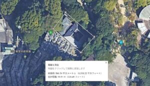 岸田総理の自宅の敷地面積